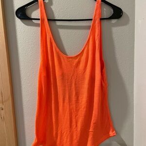 Vibrant Orange Women's Tank Top